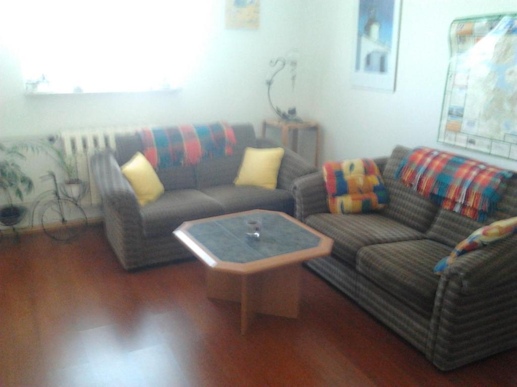Pension Am Haffeld Wismar Bagian luar foto