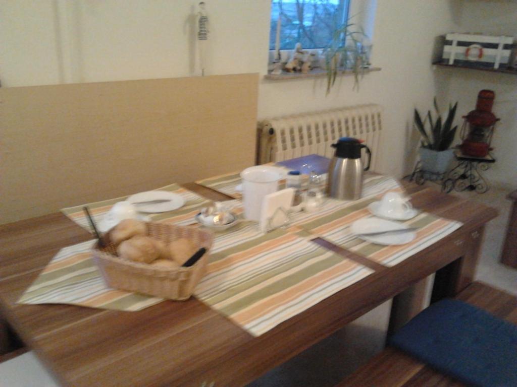Pension Am Haffeld Wismar Bagian luar foto